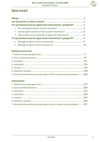 Geografia 1. Zbiór zadań maturalnych. Formuła 2023. Geografia fizyczna. wyd. 2. (e-Book, PDF)