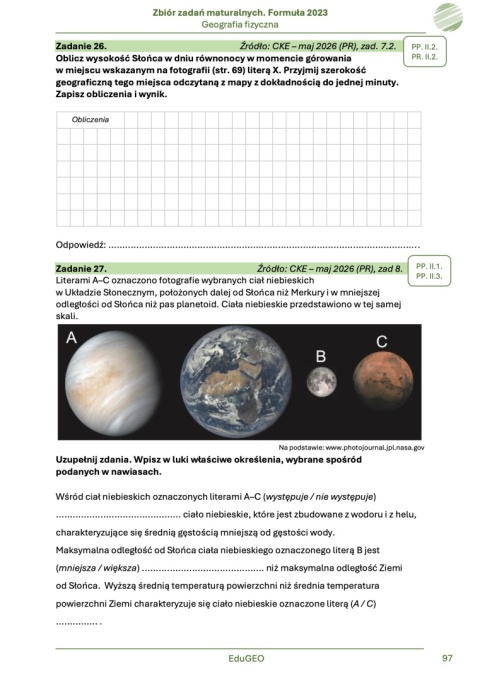 Geografia 1. Zbiór zadań maturalnych. Formuła 2023. Geografia fizyczna (e-Book, PDF)