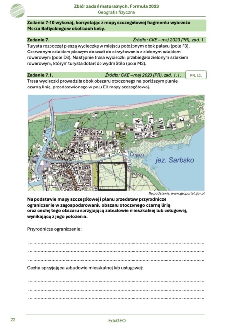 Geografia 1. Zbiór zadań maturalnych. Formuła 2023. Geografia fizyczna (E-book, PDF)