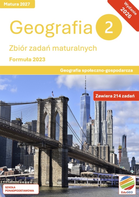 Geografia 2. Zbiór zadań maturalnych. Formuła 2023. Geografia społeczno-gospodarcza. wyd. 2. (e-Book, PDF)