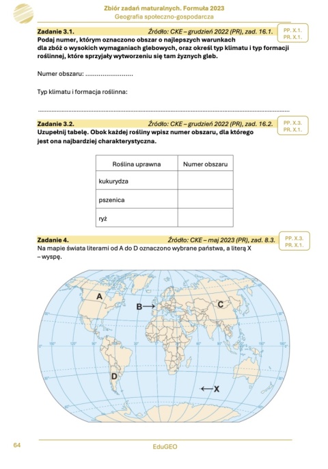 Geografia 2. Zbiór zadań maturalnych. Formuła 2023. Geografia społeczno-gospodarcza. wyd. 2. (e-Book, PDF)