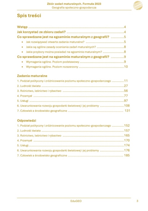 Geografia 2. Zbiór zadań maturalnych. Formuła 2023. Geografia społeczno-gospodarcza (E-book, PDF)