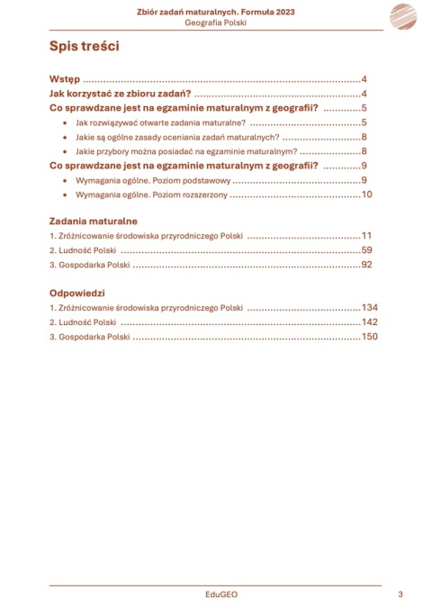 Geografia 3. Zbiór zadań maturalnych. Formuła 2023. Geografia Polski. wyd.2 (e-Book, PDF)