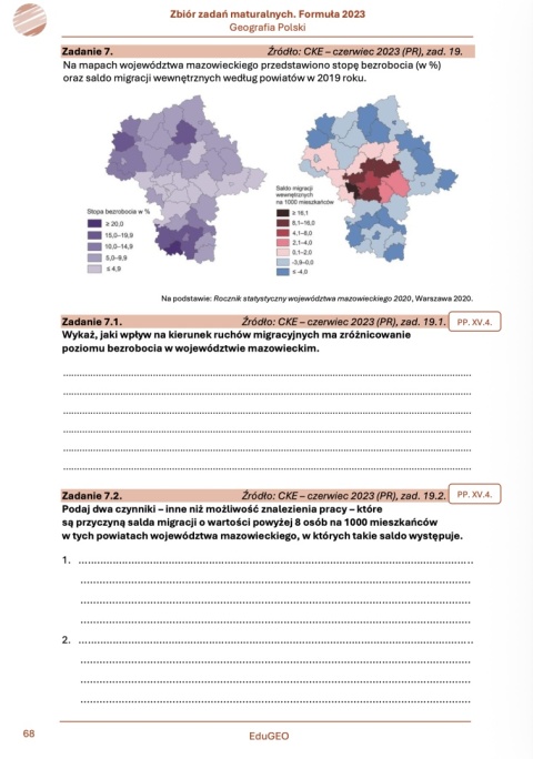 Geografia 3. Zbiór zadań maturalnych. Formuła 2023. Geografia Polski. wyd.2 (e-Book, PDF)